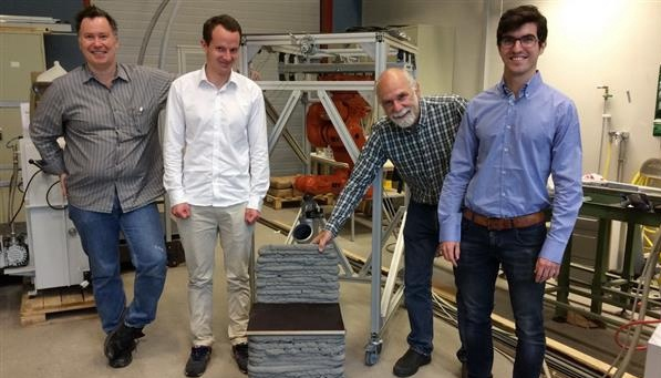 混凝土、混凝土3D打印機 、可移動混凝土3D打印機 