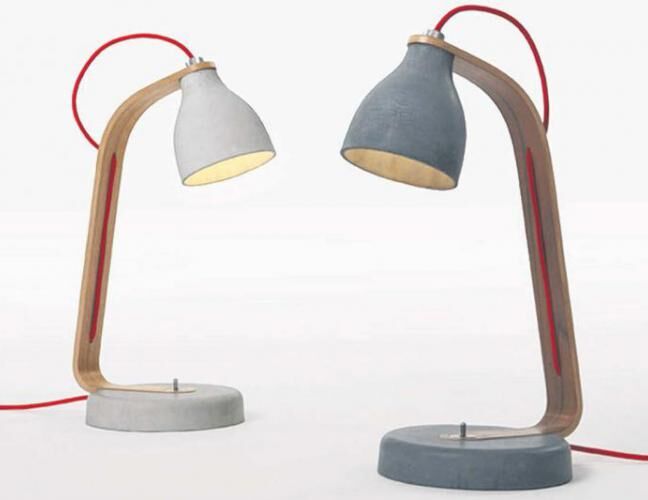 混凝土、Heavy Desk桌燈