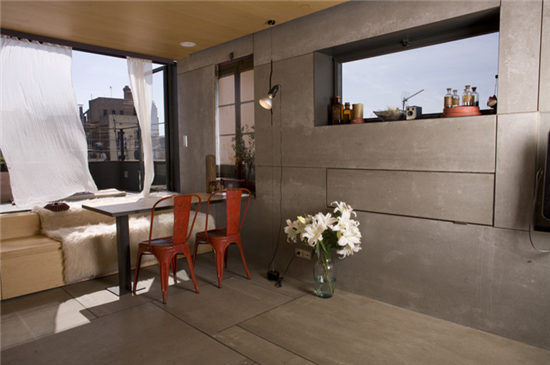 混凝土、混凝土原木擦出火花