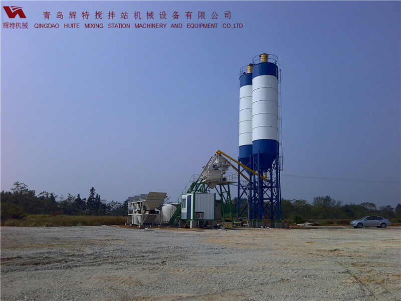 攪拌站HZS35易損件少，維護簡單，運行費用低