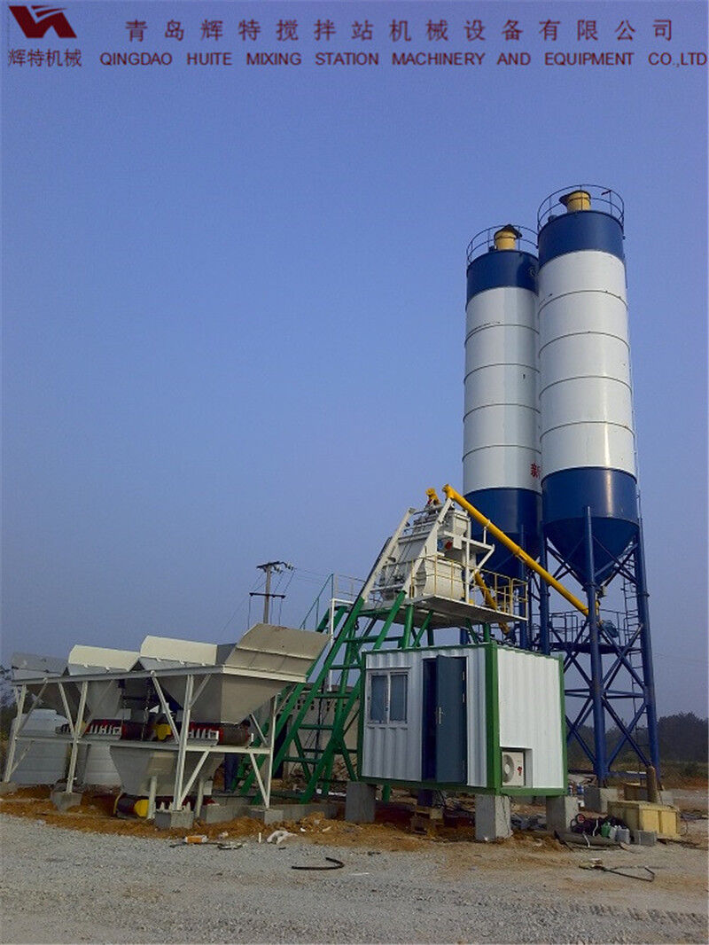 攪拌站HZS35易損件少，維護簡單，運行費用低