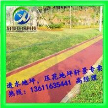 生態(tài)透水混凝土地坪，專用膠結(jié)料，上海軒景常年供應(yīng)