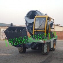 福建武夷山混凝土攪拌車全是自動(dòng)上料 新型智能攪拌車