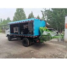  車載式雙噴頭濕噴機(jī)，車載式濕噴臺(tái)車，雙噴頭混凝土濕噴臺(tái)車