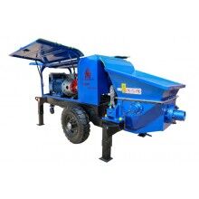 細(xì)石混凝土泵品牌，山東歐曼機(jī)械，明智的選擇