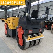 一機多用3噸前后雙膠輪靜碾壓路機 瀝青混凝土輪胎壓路機 靜碾壓路機