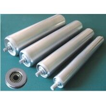 鍍鋅滾筒加工、無動(dòng)力鍍鋅滾輪加工，定做滾輪