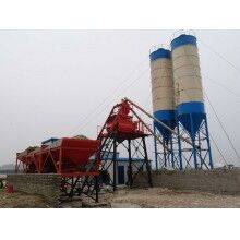 小型節(jié)能型hzs25攪拌站，操作方便